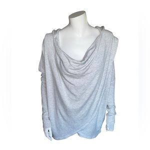 Athleta Purana Wrap Hoodie size large